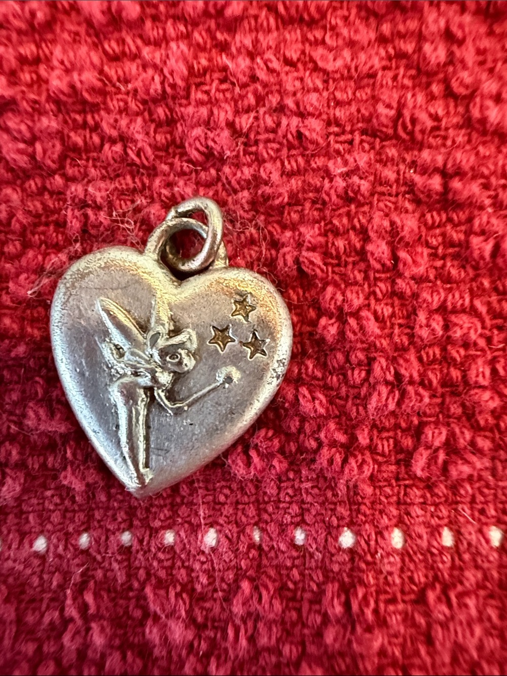 Disney Vint. 1976 TINKER-BELL Pendant. I bought this in Disneyland.